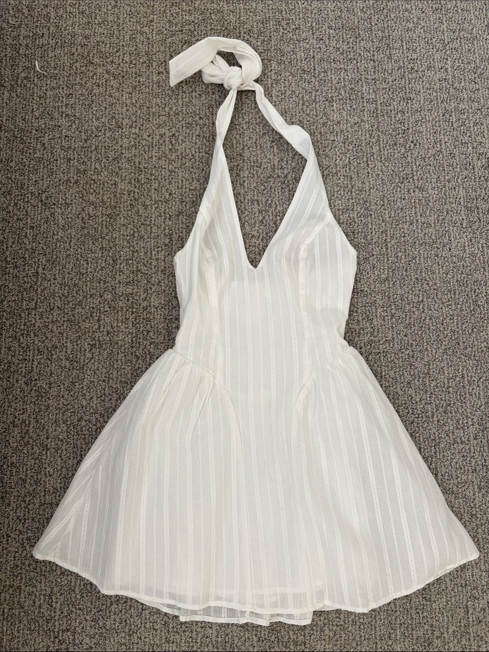 White Halter Dress from Altar’d State